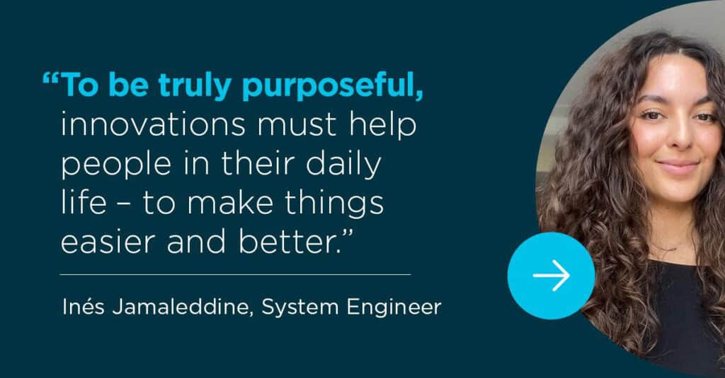 Porträttbild och citat